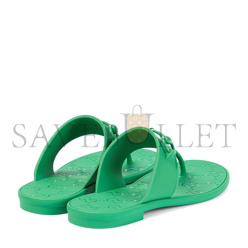 GUCCI HORSEBIT THONG SANDALS 780306